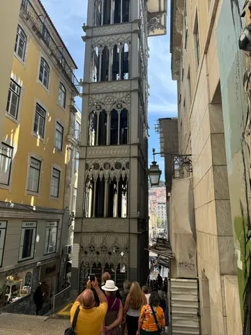the elevator