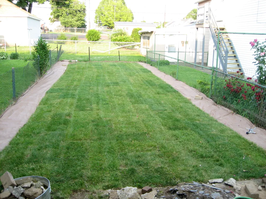 the first mowing