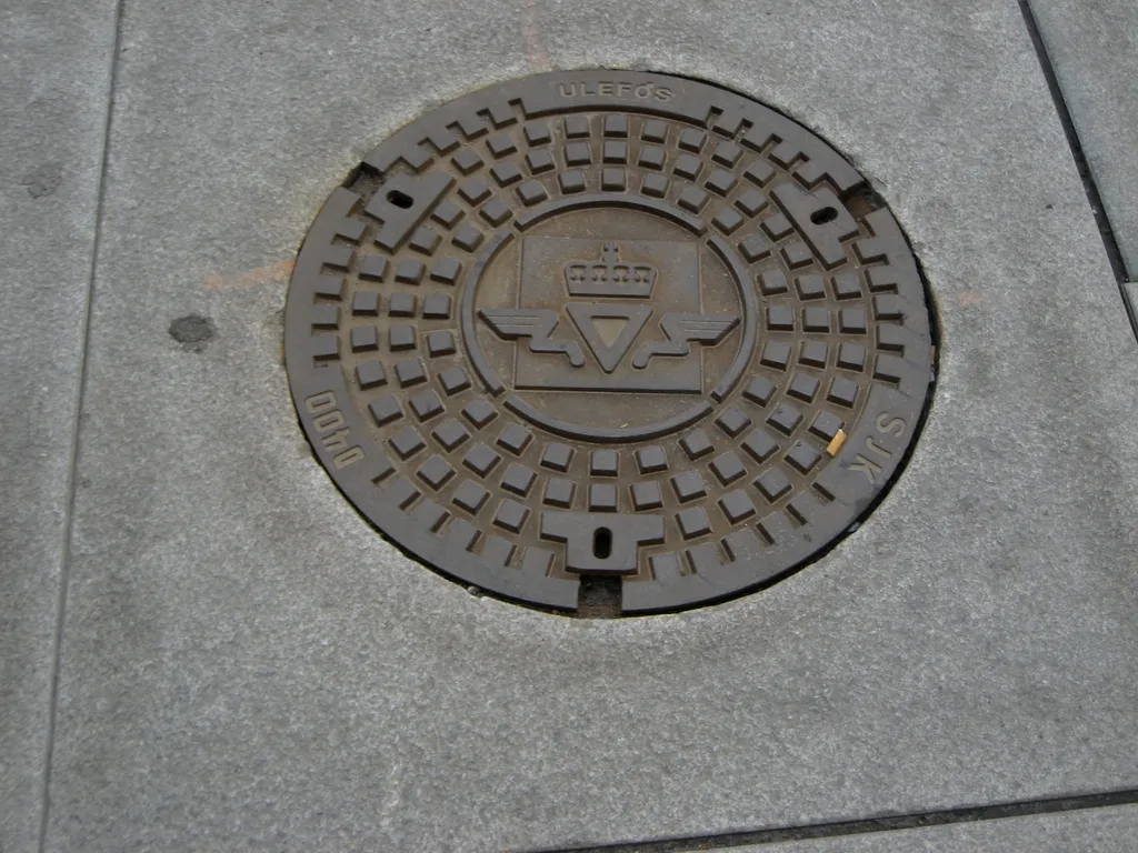 manhole cover, design 2