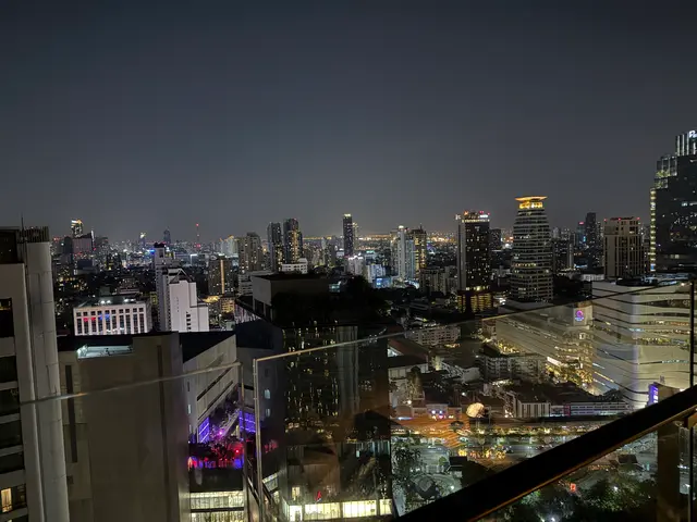 view from Bangkok Marriott Marquis roof