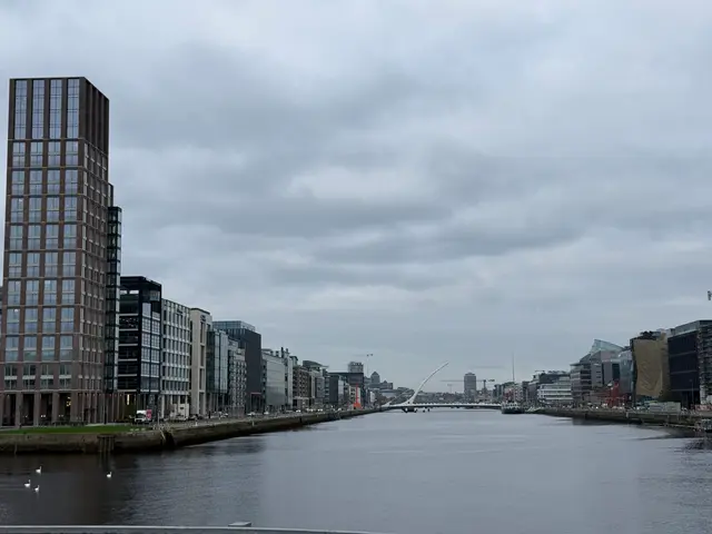 the Liffey in Dublin