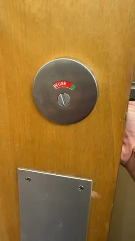 vacant/in-use deadbolts