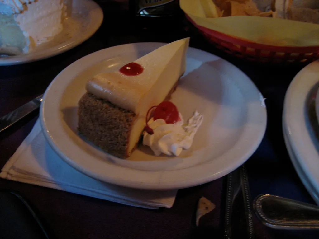 not flan, cheesecake
