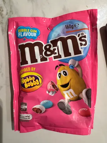 bubblegum M&Ms