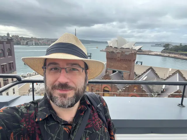 me, at the harbor