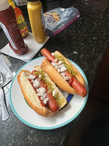 Memorial Day hot dogs