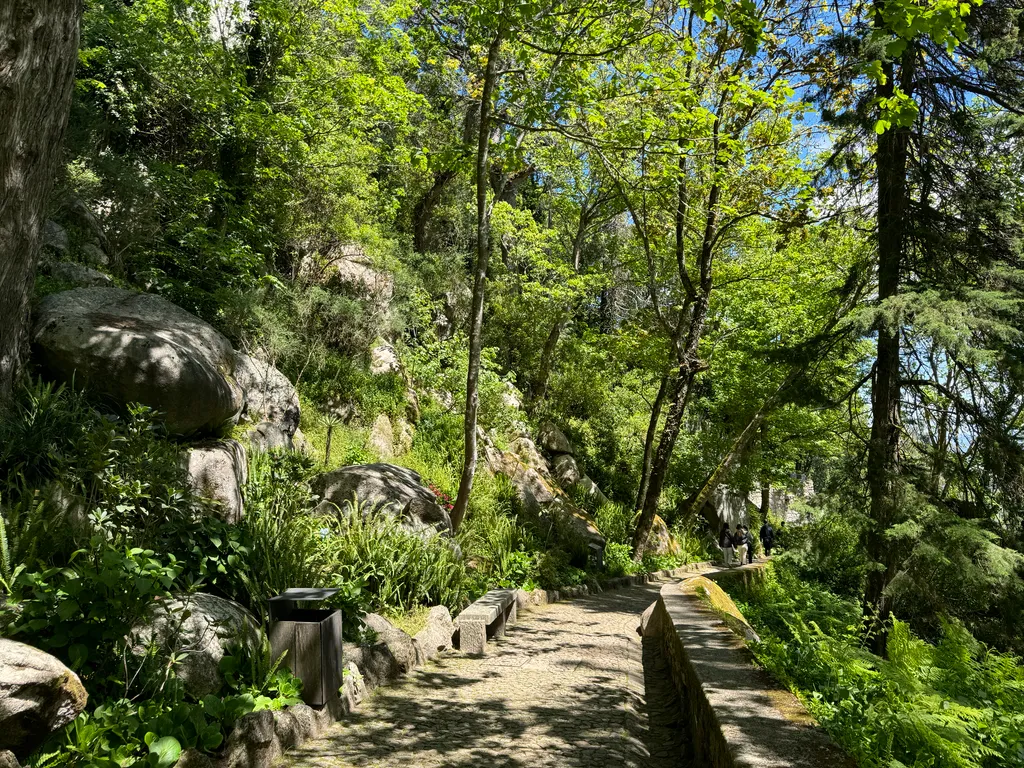 Sintra, headed to the Moorish Castle