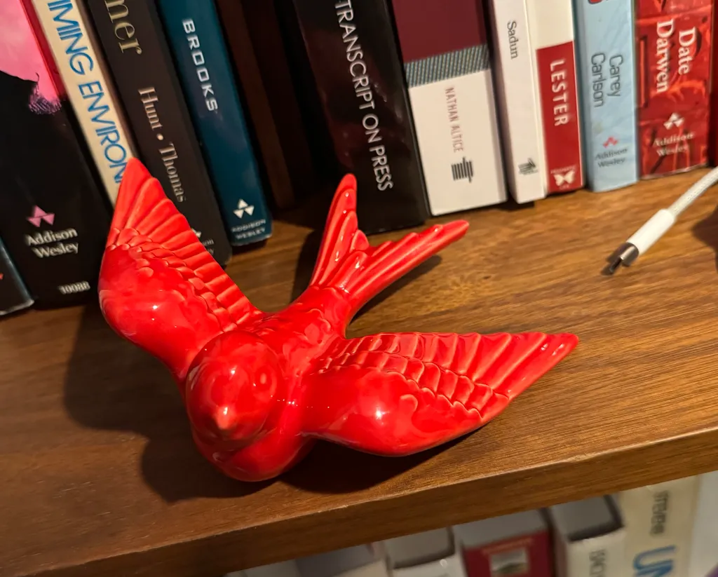 ceramic bird from Lisbon