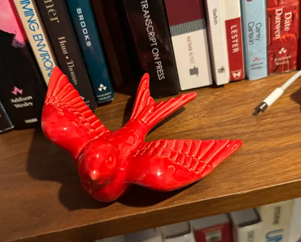 ceramic bird from Lisbon