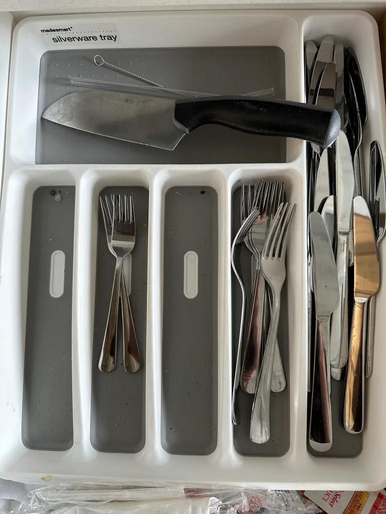 self-portrait as cutlery
