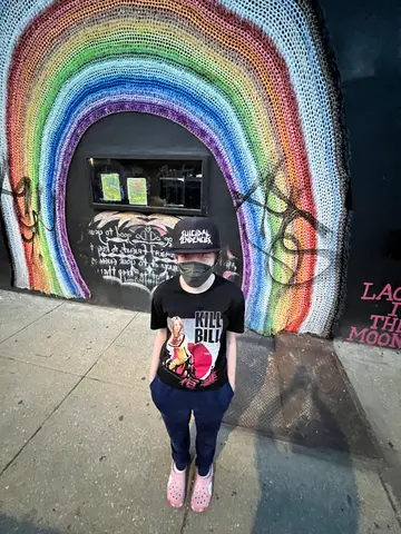 by the rainbow yard bomb