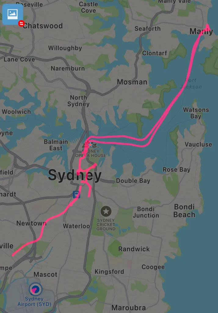 my travel in Sydney