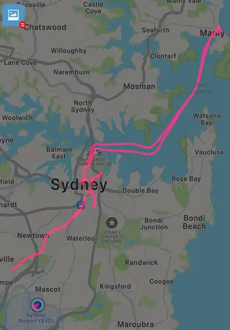 my travel in Sydney