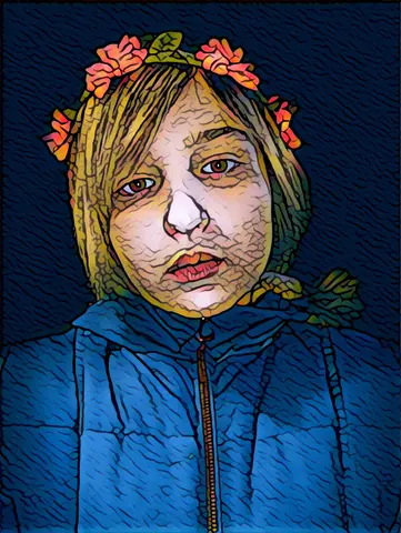 Martha's self-portrait