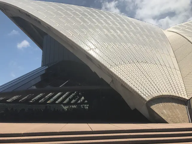 the opera house close up