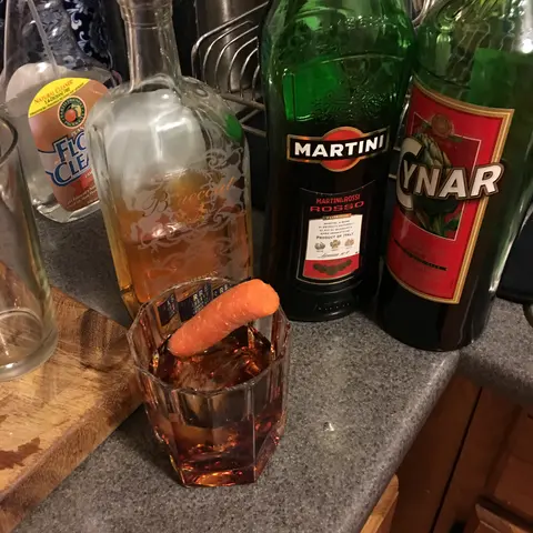 negroni y carrot