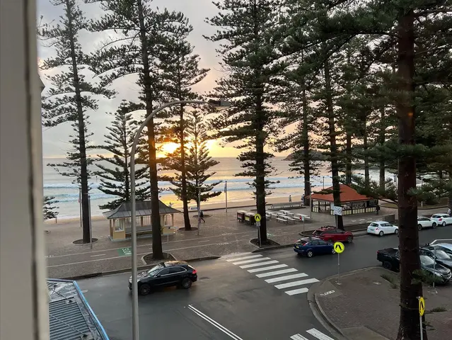 the view from my apartment in Manly