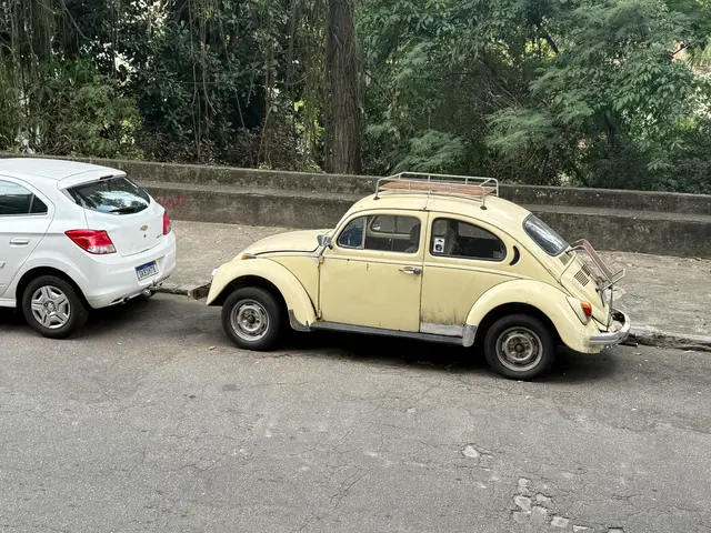 a VW in Santa Teresa in Rio