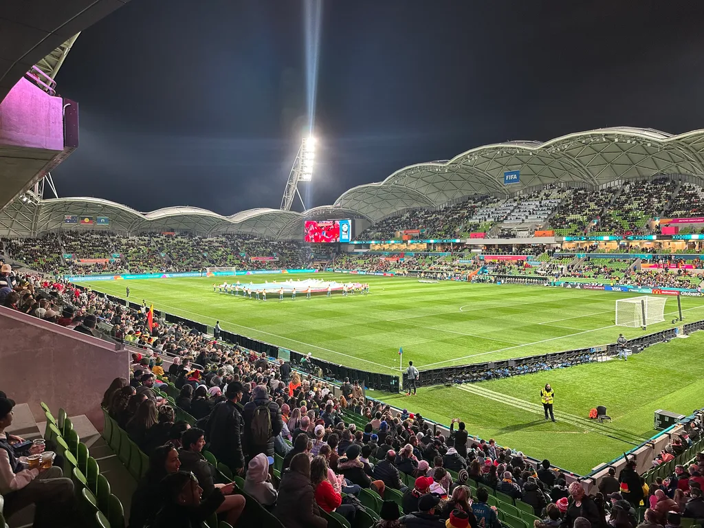 We saw the World Cup!