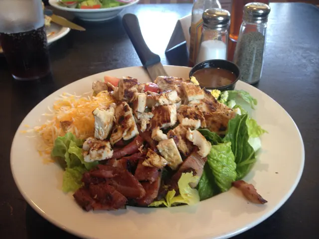Cobb salad at Bacon