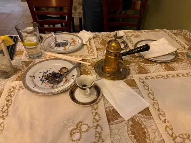 after dinner at Olive Branch