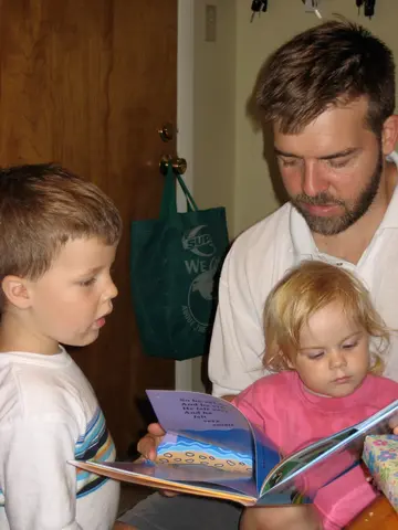 reading about the puffin