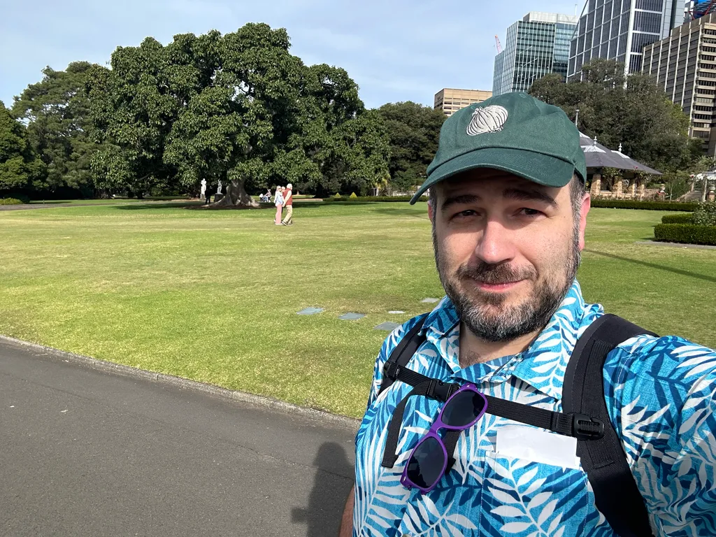 selfie in Sydney