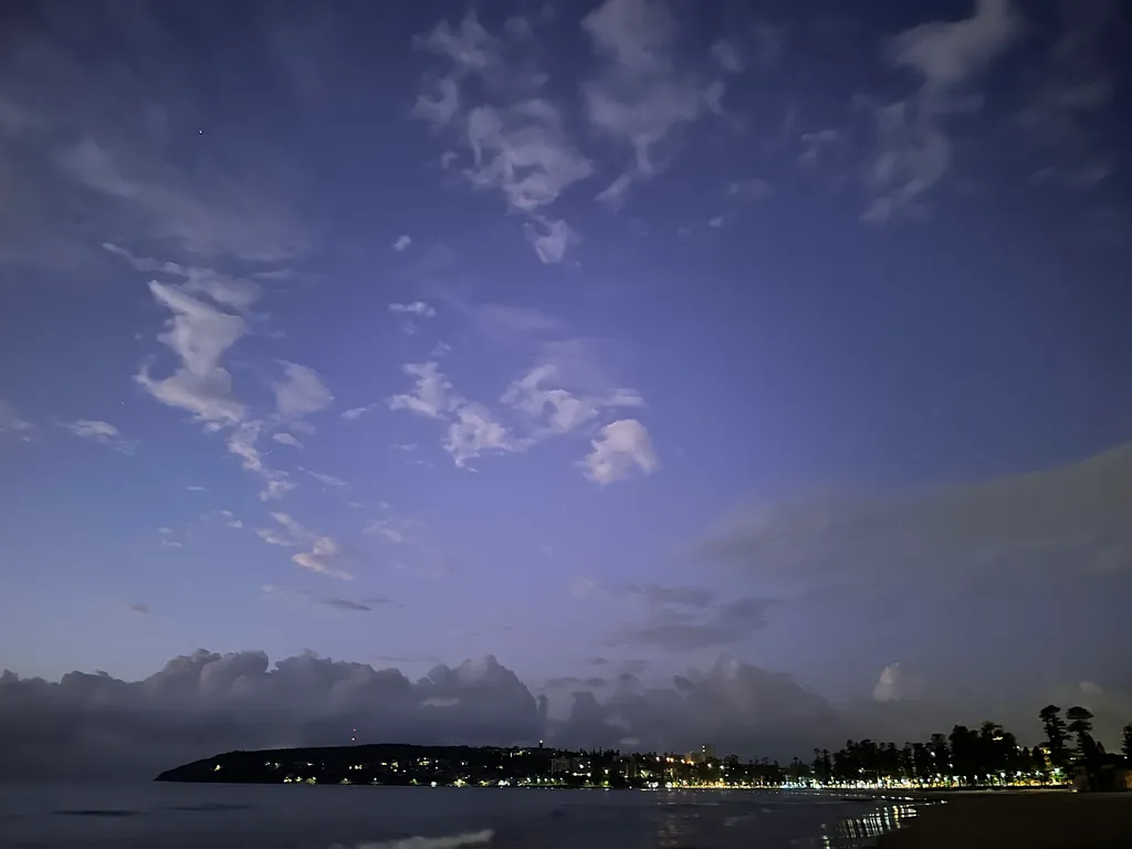 sunrise at manly