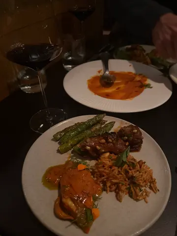 dinner at Maha