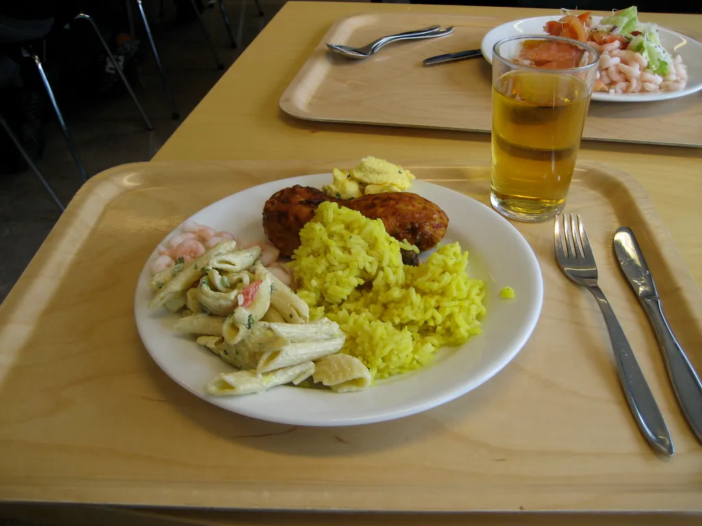lunch at linpro (my food)
