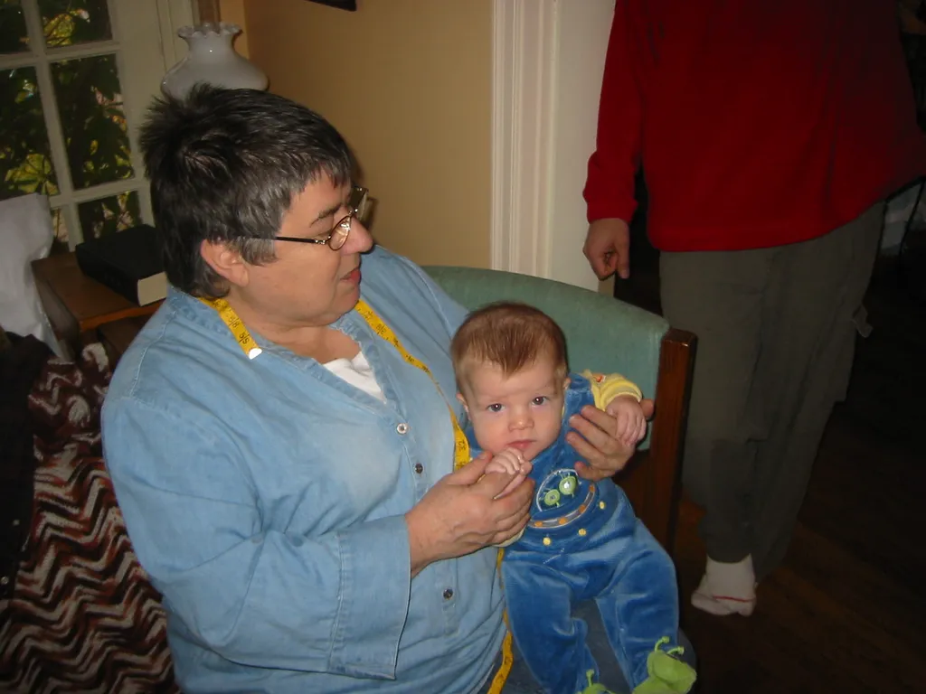 thanksgiving, 2003, Mom and Jacob