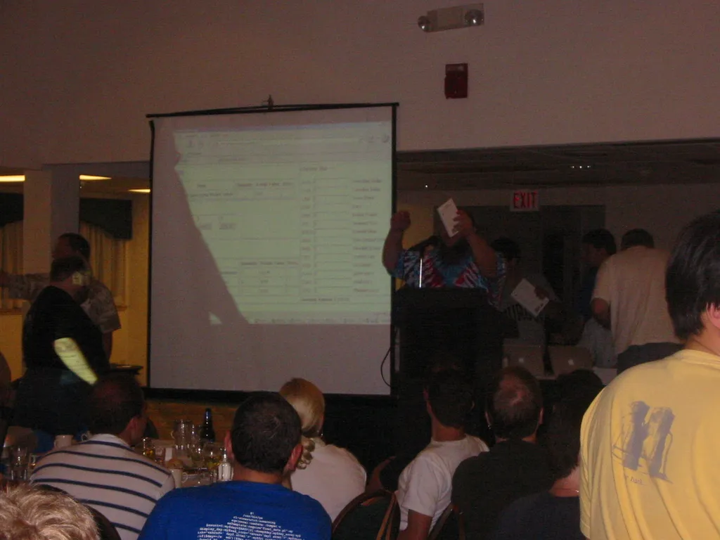 yapc::na 2004, auctioning stuff