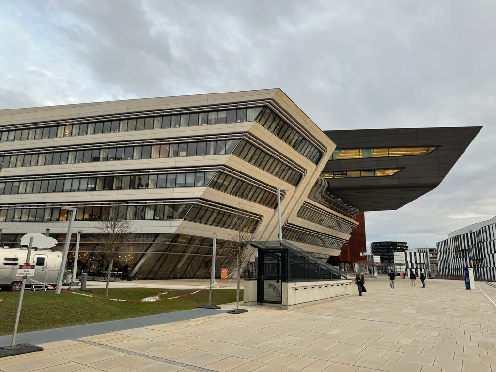 weird buildings at or near the business school