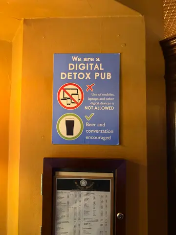 digital detox pub