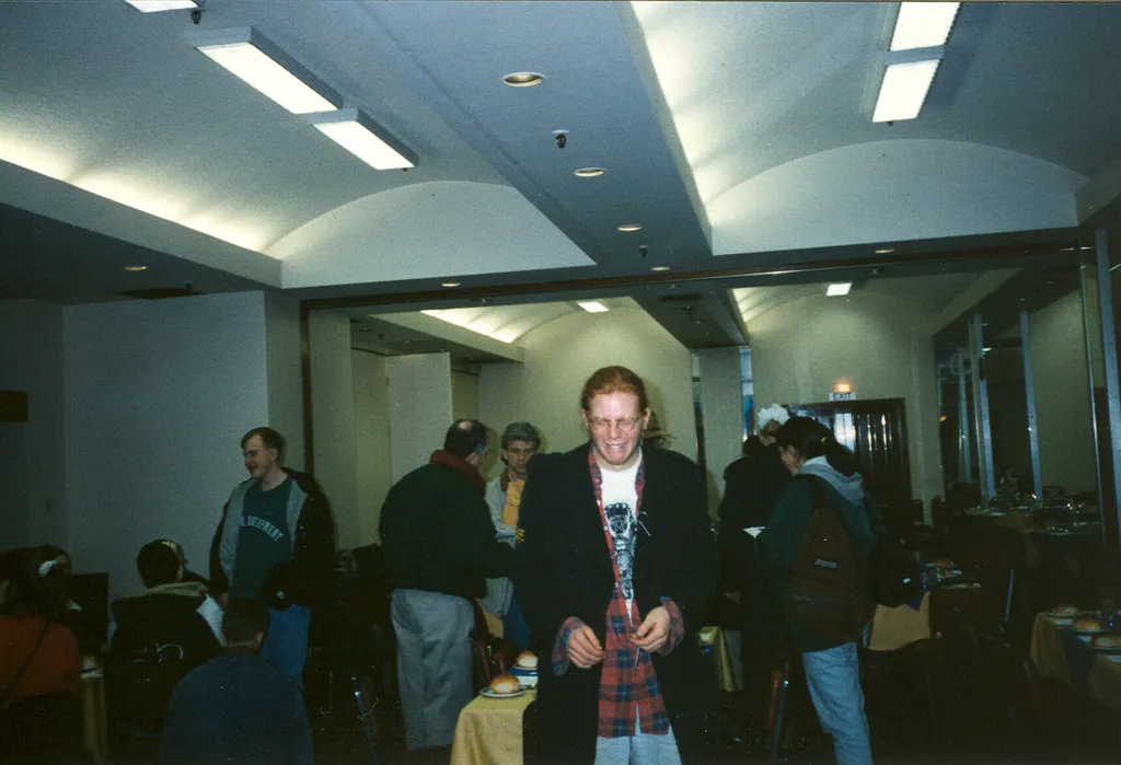 london band trip, 1994: James
