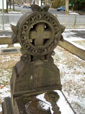 the bishop's headstone