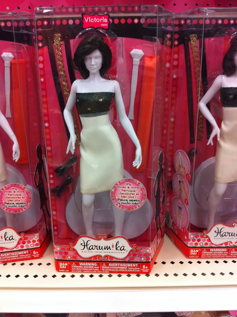 creepy dress-up doll