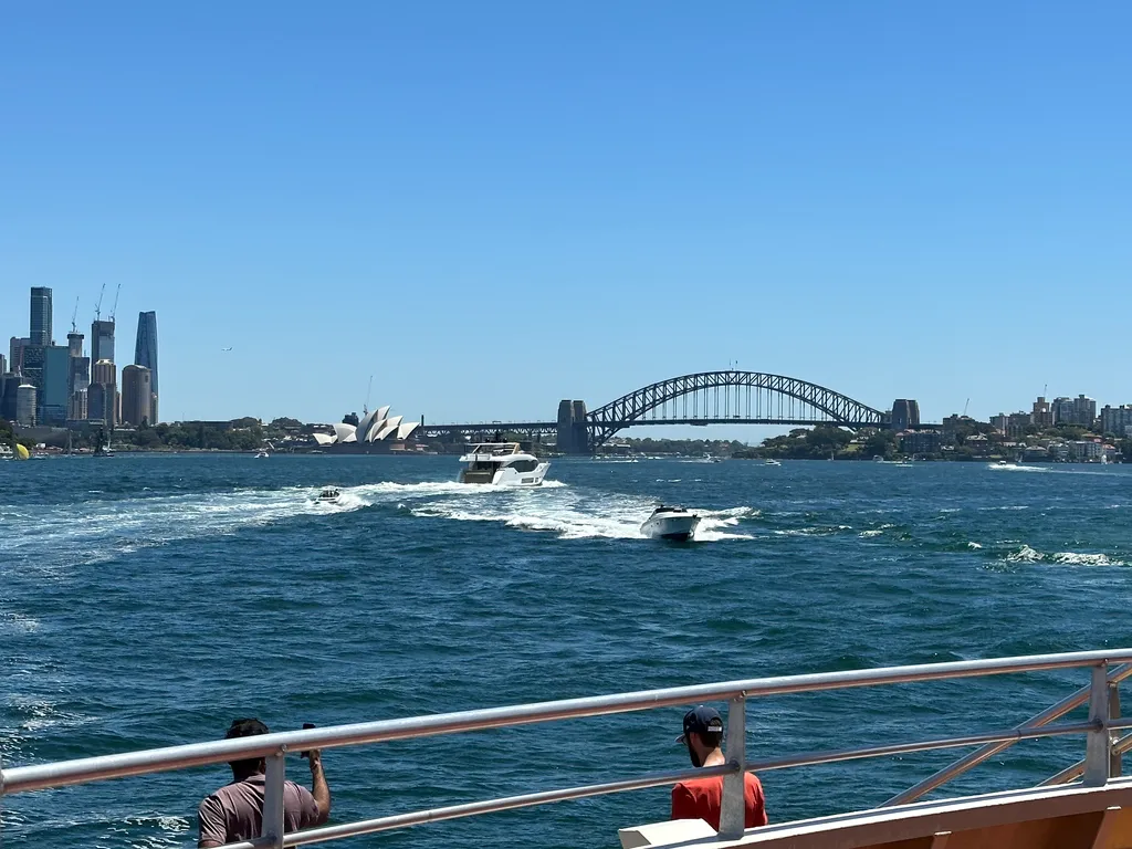 ferry back to Circular Quay
