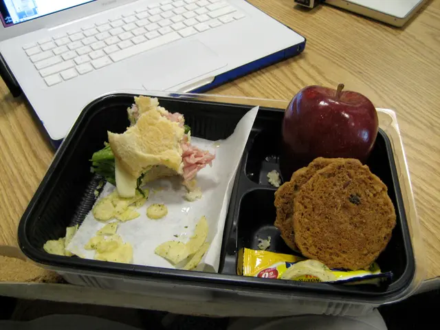 lunch, mostly consumed