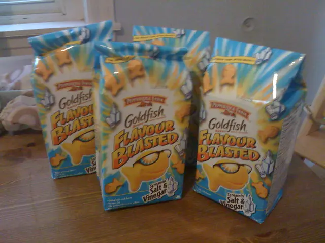 imported Canadian goldfish crackers