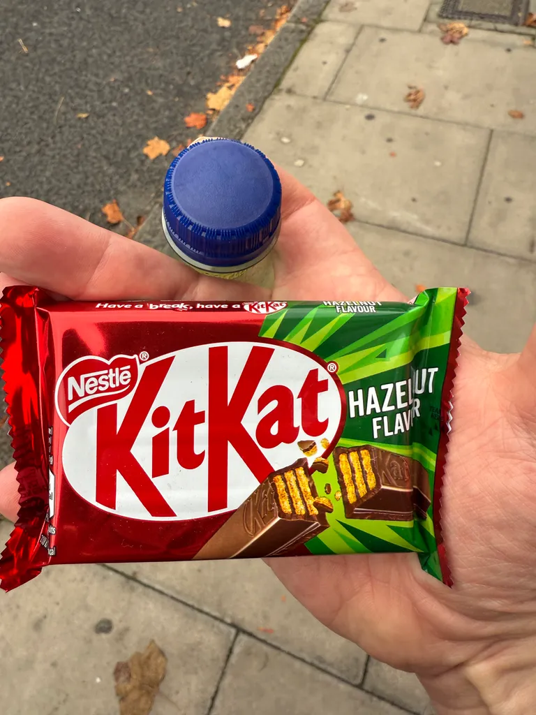 hazelnut kit kat
