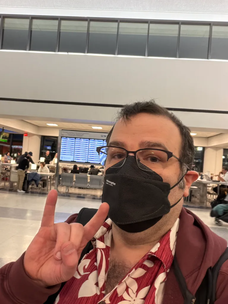 waiting to board