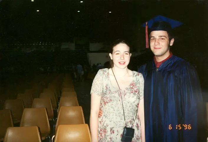 gloria and me at my graduation