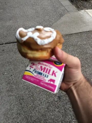 birthday donut!!