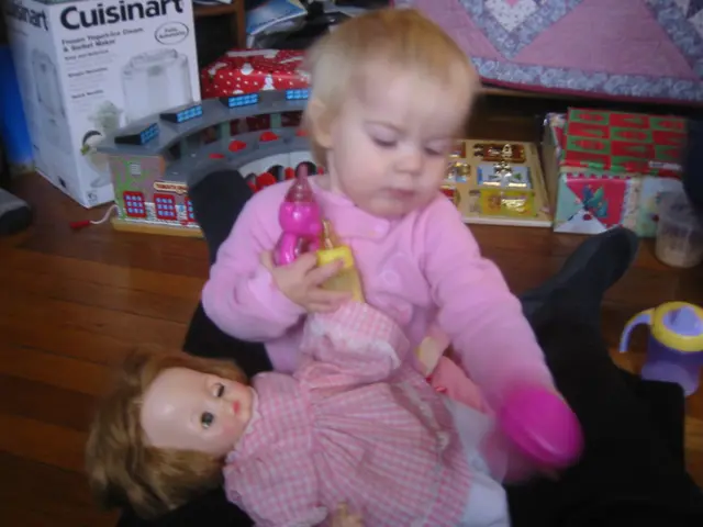 anika, baby, bottles