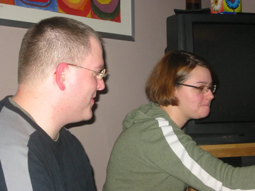 katie and jerome visit at christmas