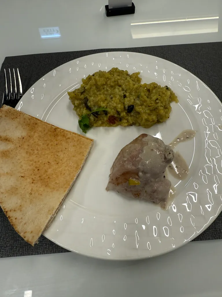 food at DOH lounge