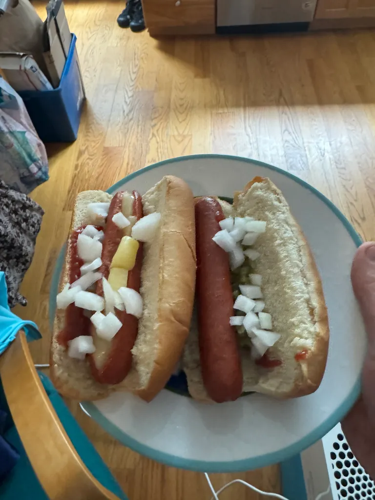 Memorial Day hot dogs