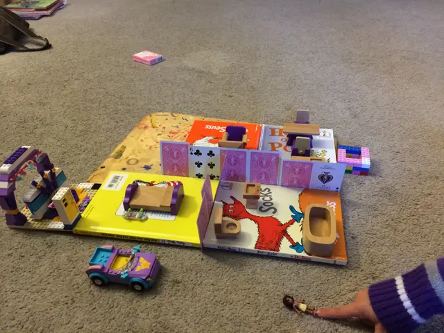 Martha builds a playset