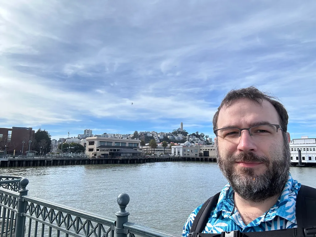 me and the Coit tower